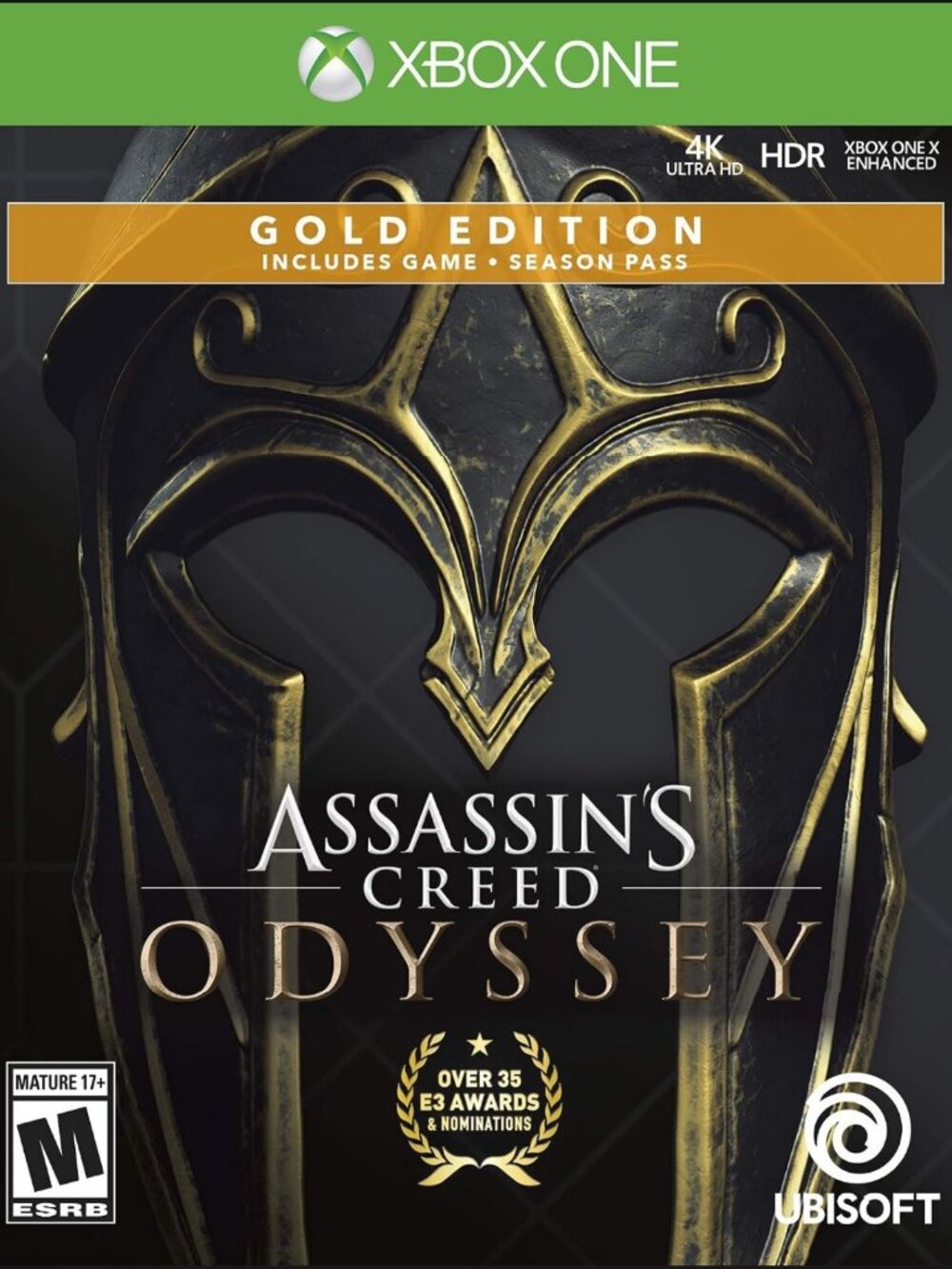 Assassin's Creed Odyssey Gold Steelbook Edition for Xbox One - Collector's Game